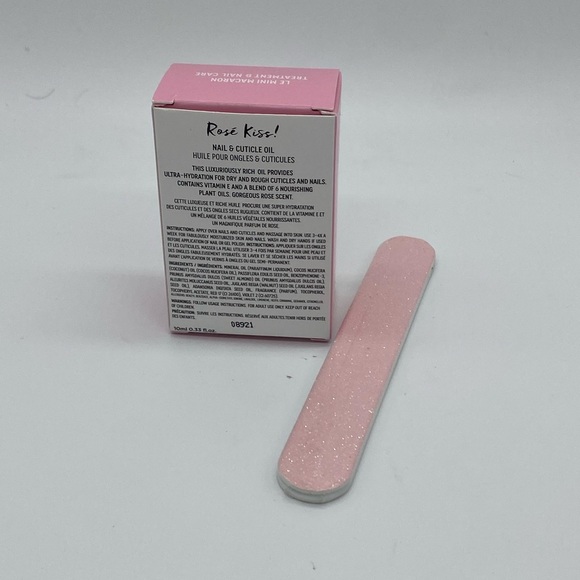 Le Mini Macaron Nail & Cuticle Oil and Nail File - Picture 2 of 5
